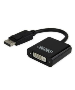 Unitek 20cm Displayport Male to DVI Female