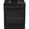 Univa 500mm 4 Burner Gas Stove - UG005 - Black