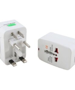 Universal Travel Wall Adapter, All-in-One Worldwide Power Plug Adapter