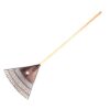 Usabco Plastic Rake with Handle - Black