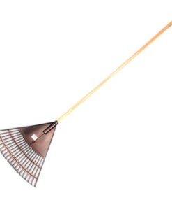 Usabco Plastic Rake with Handle - Black