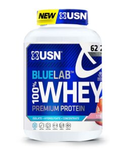 USN Blue Lab 100% Premium Whey Protein Strawberry - 2kg