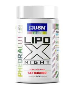 USN PhedraCut Lipo X Night 60's Fat Burner