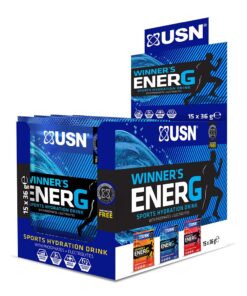 USN Sports EnerG Box Exotic Berry Energy Drink (36g x 15)