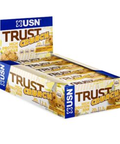 USN Trust Crunch White Choc Cookie Dough Protein Bar - 12 x 60g
