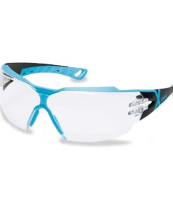 uvex Pheos Cx2 Clear Eyewear Blue / Black Frame