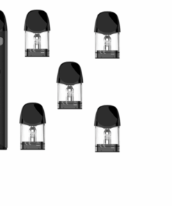 UWELL - Caliburn A3 Vape Pod Kit Plus 6 1.0ohm Meshed A3 Pods - Black
