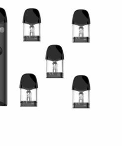UWELL - Caliburn A3 Vape Pod Kit Plus 6 1.0ohm Meshed A3 Pods - Grey