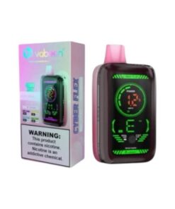 Vabeen Finger Print Cyber Flex Disposable Vape 25K Puff- Black Cherry