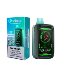 Vabeen Finger Print Cyber Flex Disposable Vape 25K Puff- Blue Mint