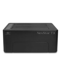Vantec NexStar TX Dual Bay USB 3.0 Hard Drive Dock NST-D428S3-BK