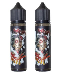 Vape Juice 0mg Berry Mix 60ml - Vape Mist Hood Rat - Pack of 2