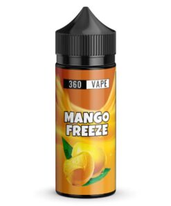 Vape Juice - E Liquid - 0mg - Mango Freeze - (100ml) 360 Vape