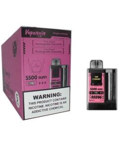 Vapengin Rechargeable Disposable Vape 50mg - Pink Lemonade - Box of 5
