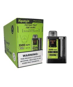 Vapengin Rechargeable Disposable Vape- PassionFruit|Kiwi|Guava -Box of 5