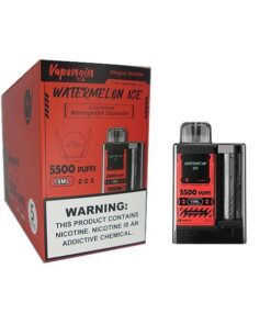 Vapengin Rechargeable Disposable Vape - Watermelon & Ice -Box of 5