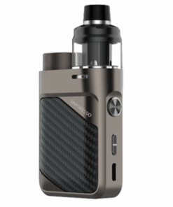 Vaporesso Swag px80 vape mod kit with 4ml tank - Black Brick - black