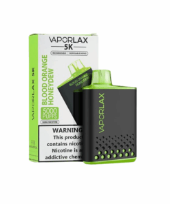 Vaporlax 50mg 5000 Puff Disposable Vape - Blood Orange Honeydew