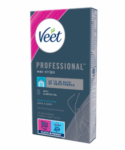 Veet 20 s, Hair Removal, Wax Strips, Sensitive Skin