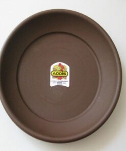 Venus Pot Plant Saucer 52cm - Chocolate Brown