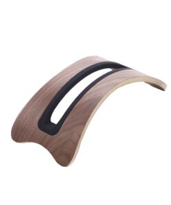 Vertical Tablet Stand Wood Fashion Arc Shape Stand
