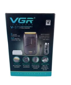 VGR Cordless Hair Clipper Professional Rechargeable Electric Hair Trimmer
