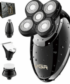 VGR - Mens Beard, Hair and Nose Grooming Kit & Luxury Simpsons Bag