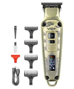 VGR - Professional Ceramic Hair Trimmer Set Kit