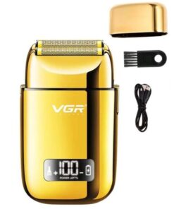 VGR- Professional Touch Speed Control Shaver with LED Display - Gold