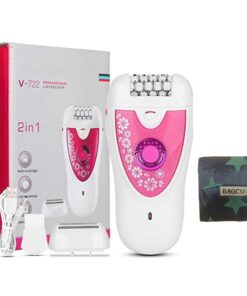 VGR USB Rechargeable 2in1 Epilator & Shaver with added Reusable Bag