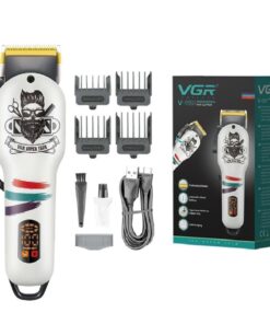 VGR V-699 Salon Series Professional Digital Display Cordless Hair Clipper