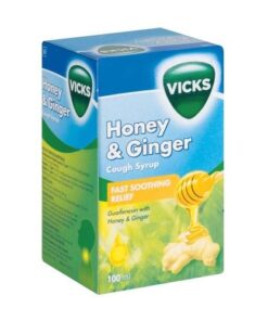 Vicks Honey & Ginger Cough Syrup - 100ml