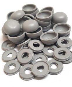 ViewProtect Cover Caps & Washers Grey x 24