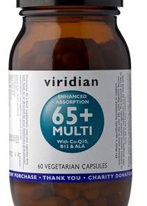 Viridian 65+ Multi Vegetarian Capsules (60)