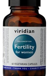 Viridian Fertility for Women Vegetarian Capsules (Pro-Conception) - 60