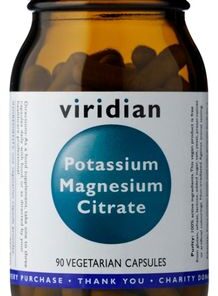 Viridian Potassium Magnesium Citrate Vegetarian Capsules (90)