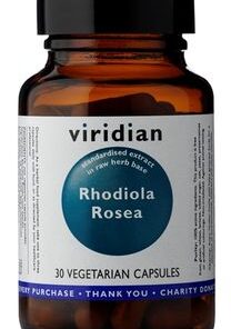 Viridian Rhodiola Rosea Root Extract Vegetarian Capsules (30)