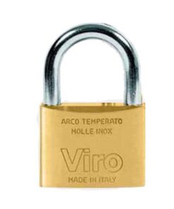 Viro Brass 60mm Keyed Alike Padlock