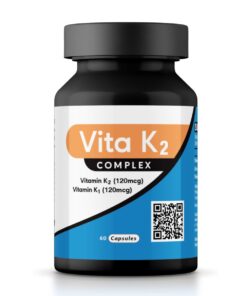 Vita K2 Complex - Vitamin K2 (MK7) 120mcg - Vitamin K1 120mcg