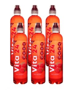 Vita24 Vitamin Boost Red Berry Drink 500ml - 6 Pack