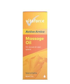 Vitaforce Active Arnica Massage Oil - 50ml
