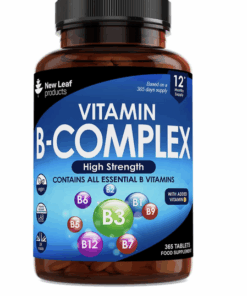 Vitamin B Complex Tablets High Strength 1 Year Supply
