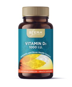 Vitamin D3 1000 I.U. with MCT 60 Capsules