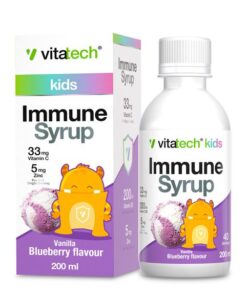 Vitatech Kids Immune Syrup Vanilla Blueberry 200ml