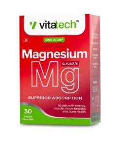 VITATECH Magnesium Glycinate 30 Veggie Capsules