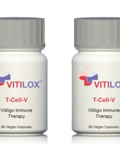 Vitiligo Vitilox T-Cell-V Immune Therapy Capsules - 2 Pack