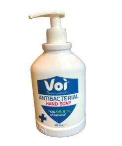 Voi Anti-Bacterial Liquid Hand Soap 500ml (Bulk Pack x 12)
