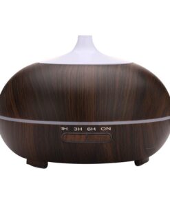 Volamor - Essential Oil Diffuser and Humidifier Dark Grain Wood - 500ml