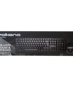 Volkano Mineral Series USB Wired Keyboard and Mouse Combo