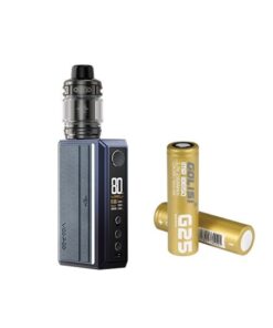 Voopoo Drag 5 MOD with Uforce X Tank included Golisi G25 Batteries - Blue